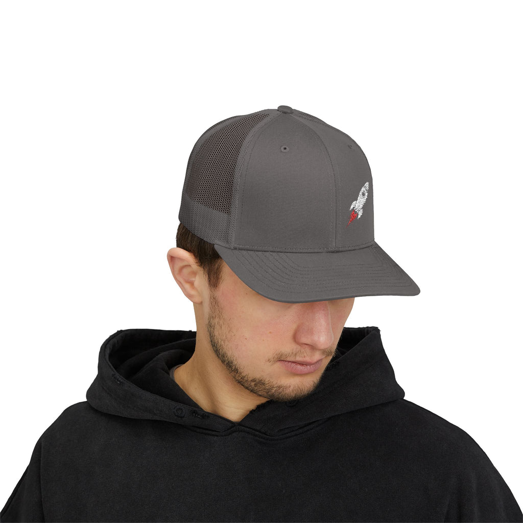 Rocket Embroidered Trucker Cap