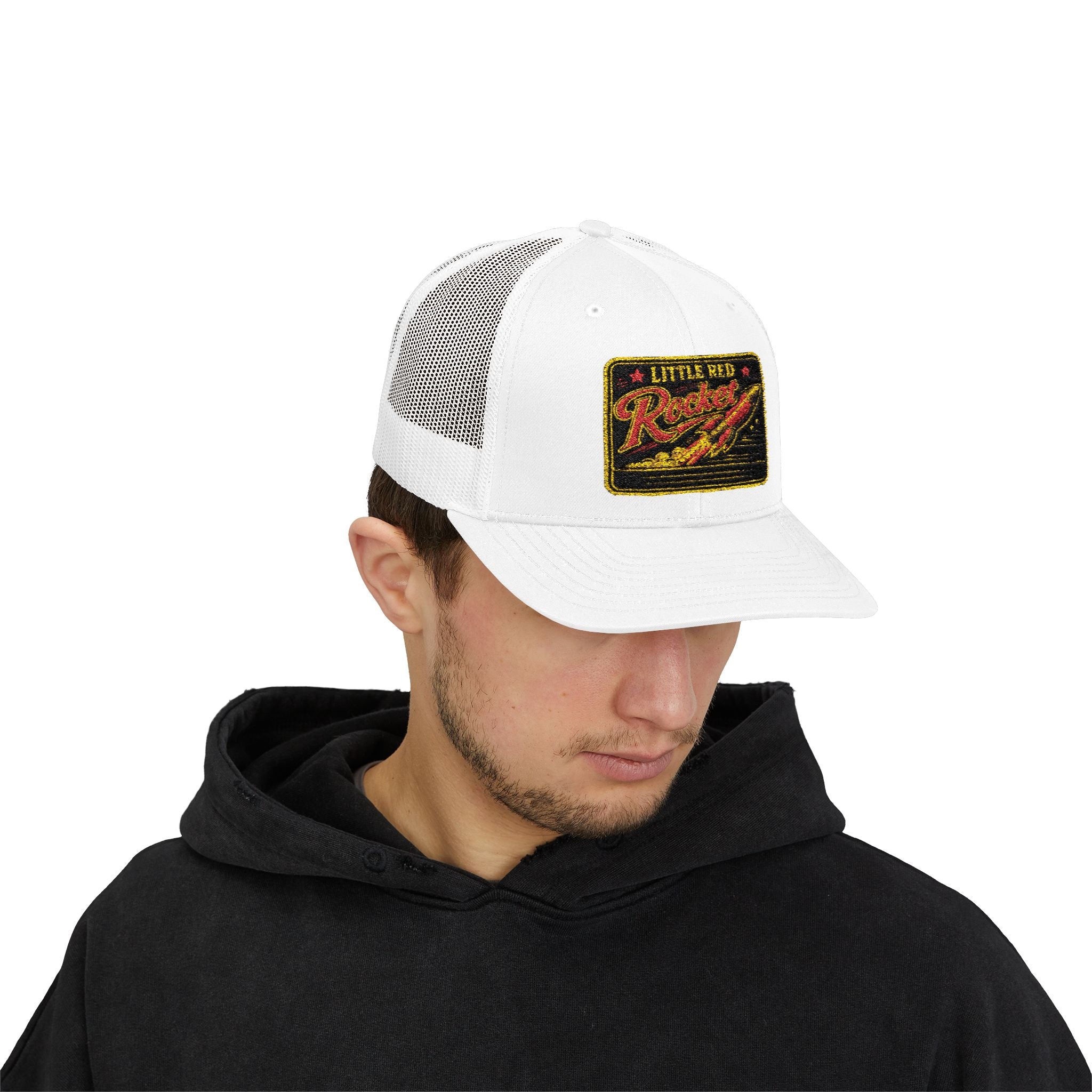 Retro 'Little Red Racing' Trucker Cap
