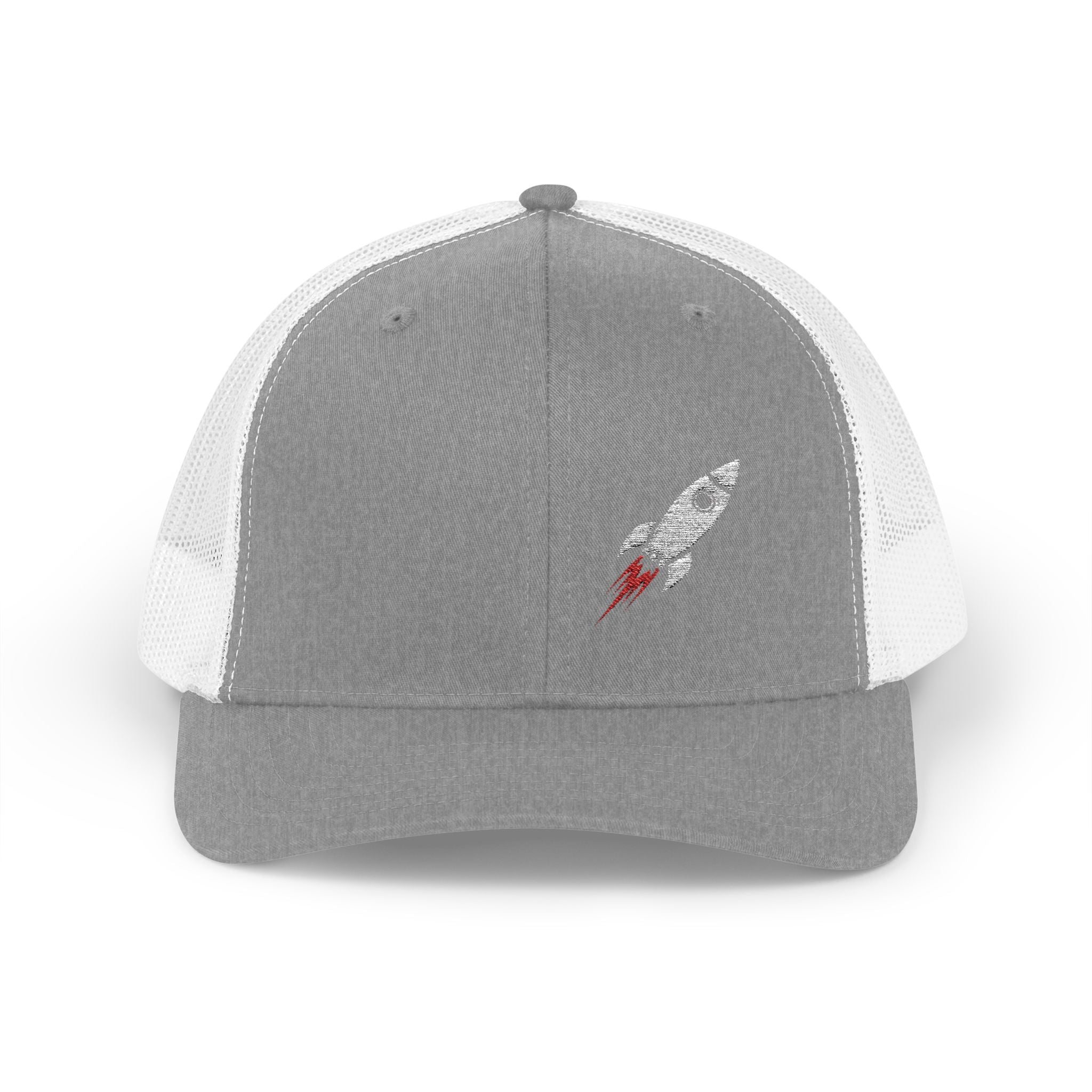 Rocket Embroidered Trucker Cap