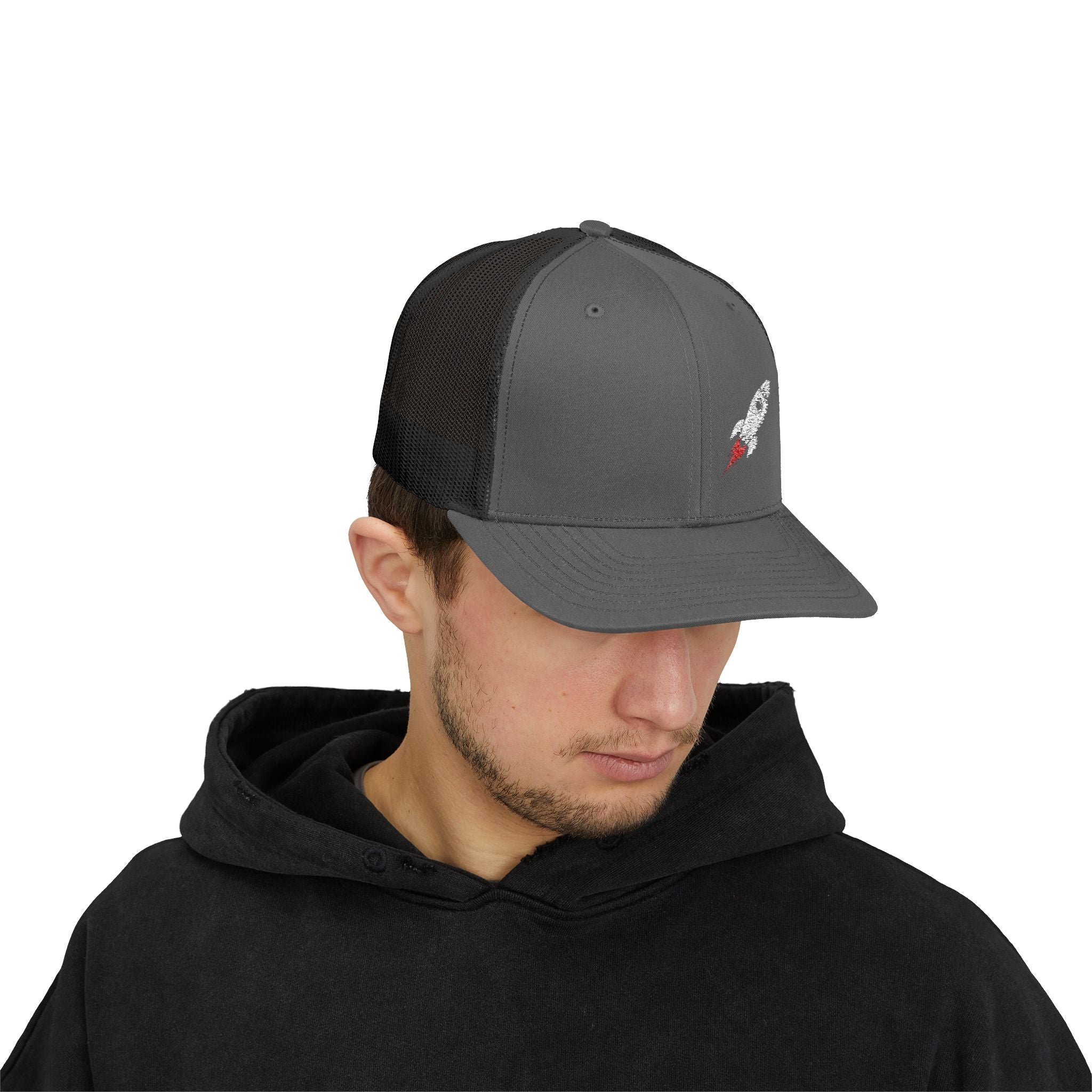 Rocket Embroidered Trucker Cap
