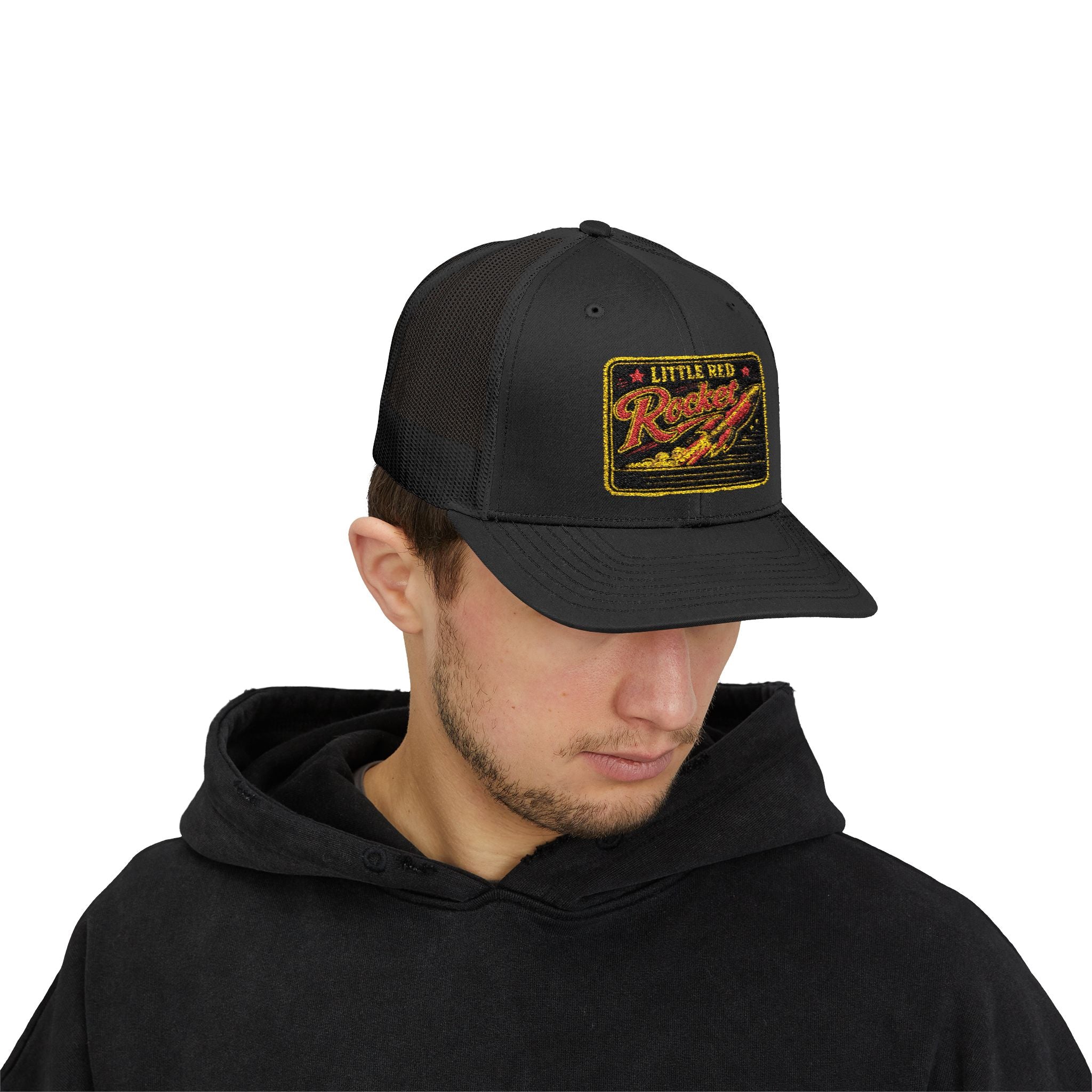 Retro 'Little Red Racing' Trucker Cap