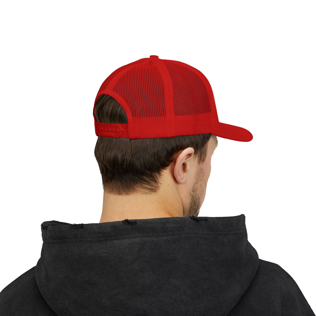Retro 'Little Red Racing' Trucker Cap