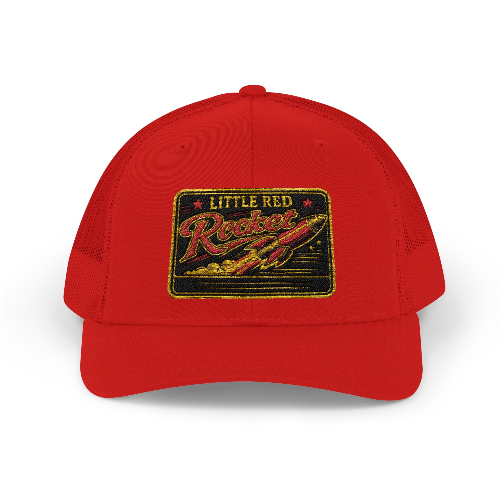 Retro 'Little Red Racing' Trucker Cap