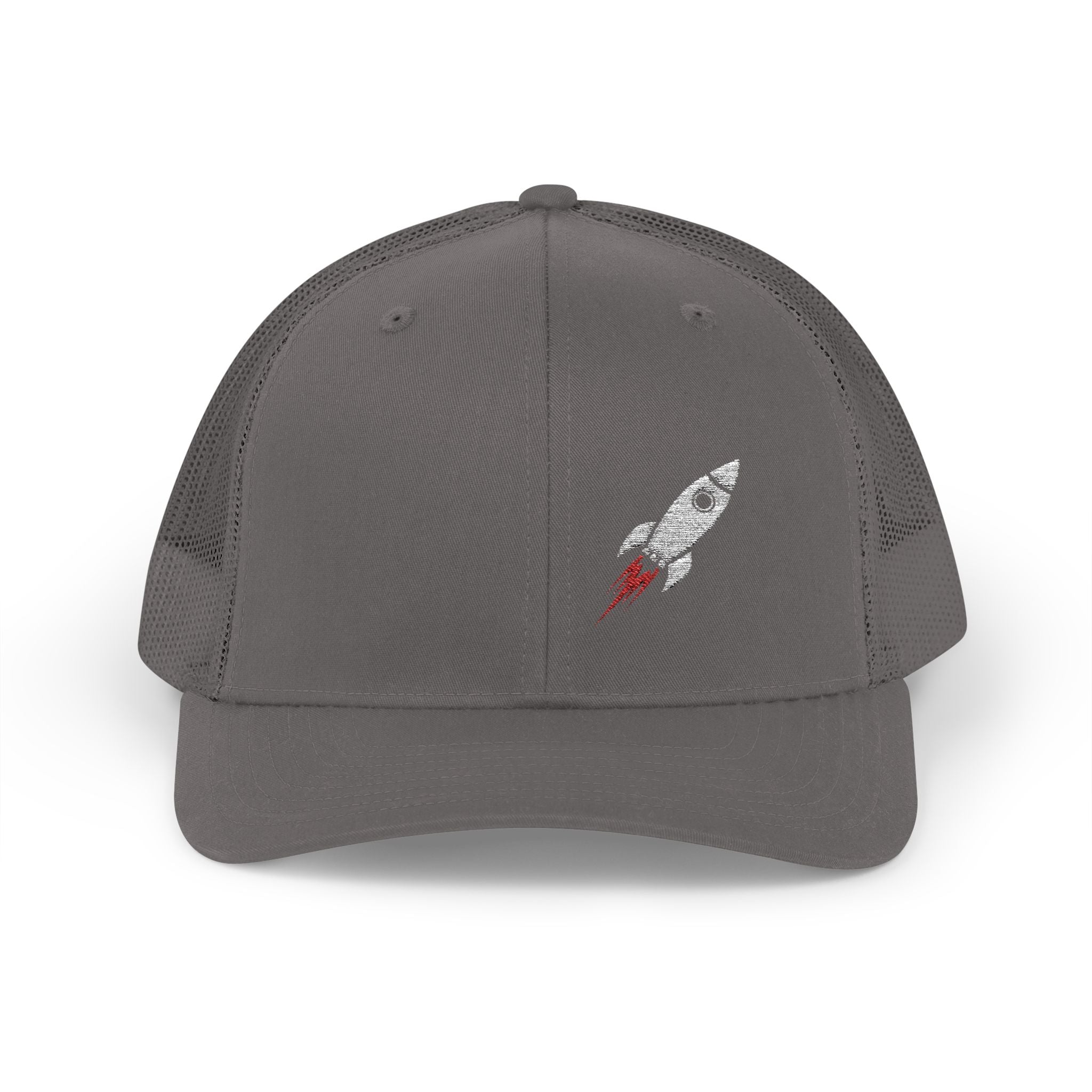 Rocket Embroidered Trucker Cap
