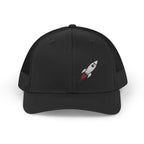 Rocket Embroidered Trucker Cap