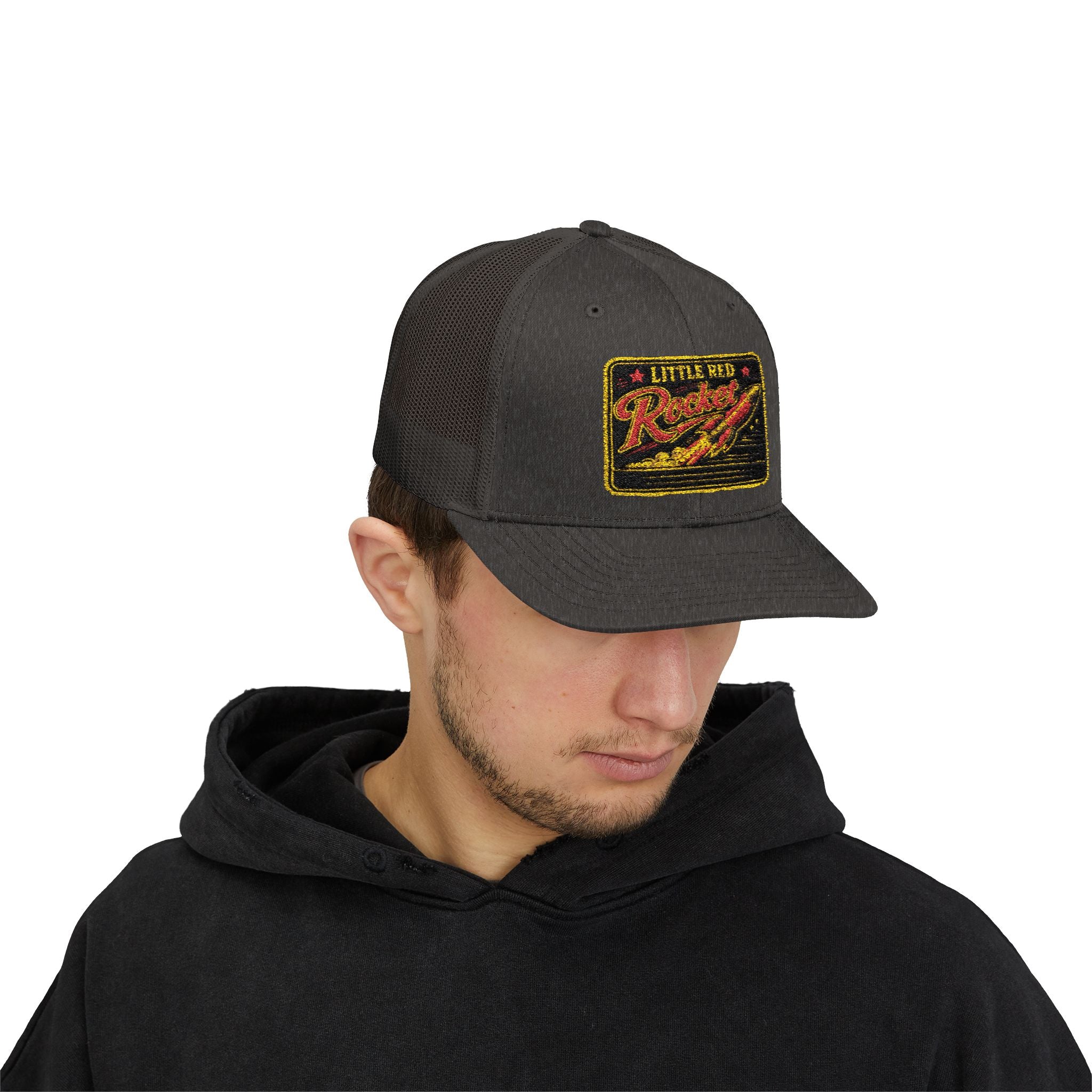 Retro 'Little Red Racing' Trucker Cap